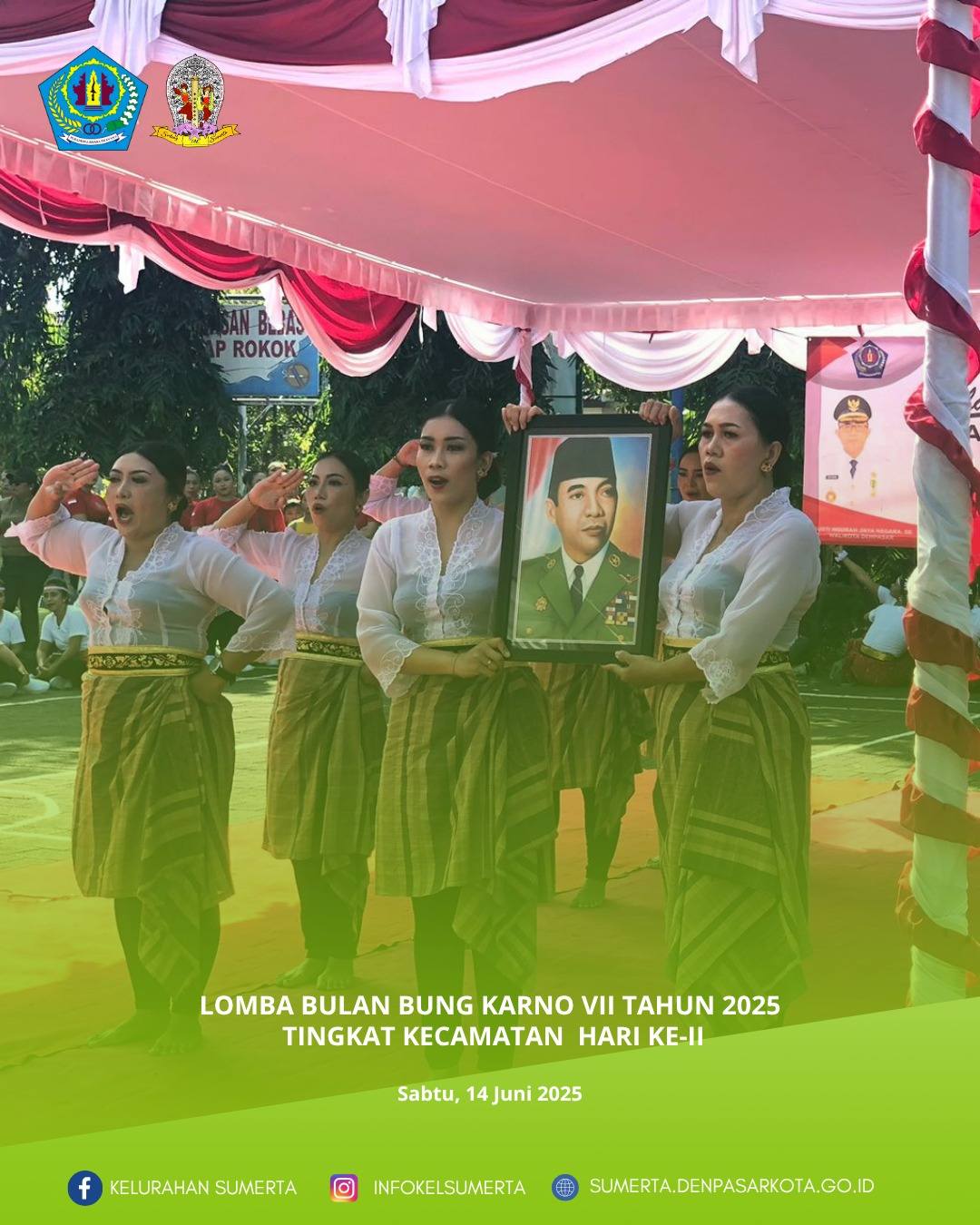 Lomba Bulan Bung Karno VII Tahun 2025 Tingkat Kecamatan Hari Ke-II